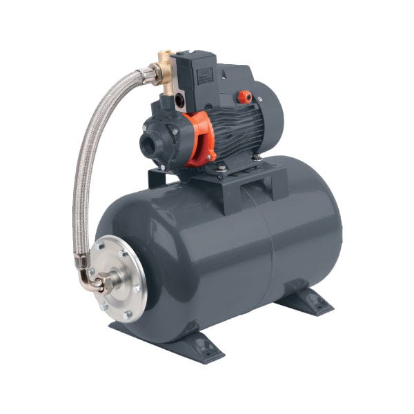 SISTEMA DE PRESIÓN ARMADO LEO CON APM37L 0.5HP Y TANQUE 24LTS Marca LEO. Modelo: APM37L-T24