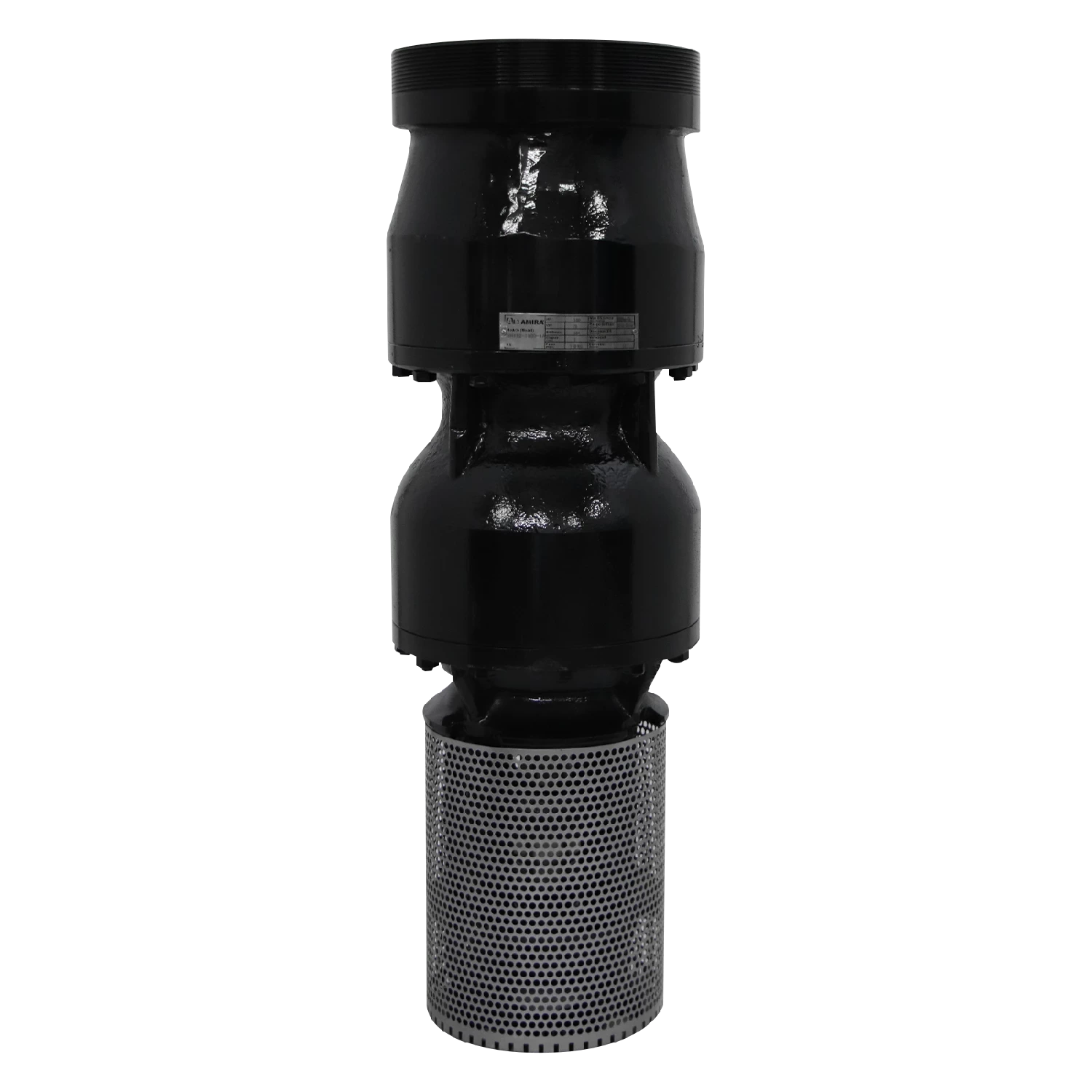 Bomba sumergible, 100 HP Descarga: 10" Interna / 12" Externa, Flujo 112 lps Acoplamiento NEMA 8", Marca: ALTAMIRA. Modelo: BH112-1000-1A