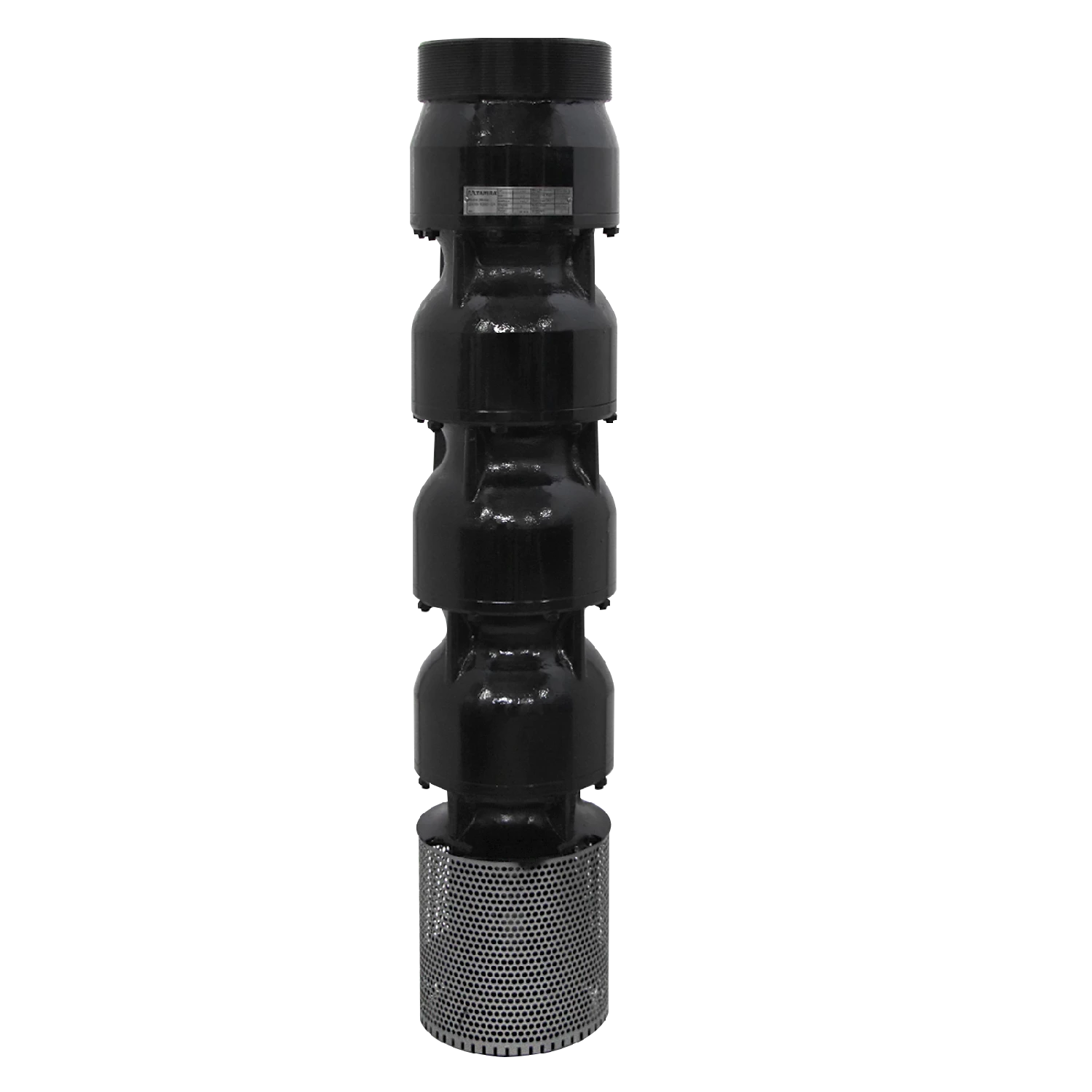 Bomba sumergible, 200 HP Descarga: 6" Interna / 8" Externa, Flujo 70 lps Acoplamiento NEMA 8", Marca: ALTAMIRA. Modelo: BH70-2000-3