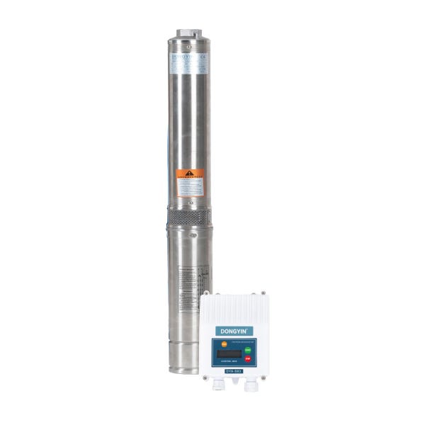 BOMBA PP3'' COMPLETA DONGYIN 1HP 17 ETAPAS 1/60/127V CON CAJA DE CONTROL Marca DONGYIN. Modelo: 3SDM101-17