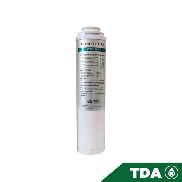 CARTUCHO CARBON GRANUALAR CTO SIN CABEZAL, PARA EQUIPO PURIFICADOR Y ALCALINIZADOR (607695) Marca AQUEX. Modelo: 607776