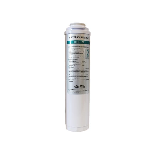 CARTUCHO CARBON GRANUALAR CTO SIN CABEZAL, PARA EQUIPO PURIFICADOR Y ALCALINIZADOR (607695) Marca AQUEX. Modelo: 607776