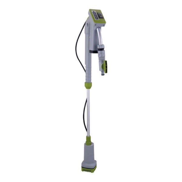 BOMBA PARA DESAGÜE A BATERIA 12V 50/60HZ 6.5 GPM G3/4" IPX8 Marca AQUEX. Modelo: DCQ501