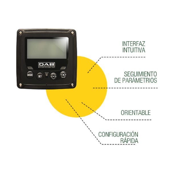SISTEMA DE PRESIÓN E.SYBOX 2.1HP 220V 60 Hz NPT Marca DAB. Modelo: E.SYBOX220