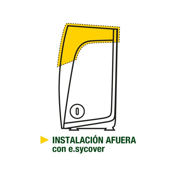 CUBIERTA PARA E.SYBOX220 Marca DAB. Modelo: E.SYCOVER