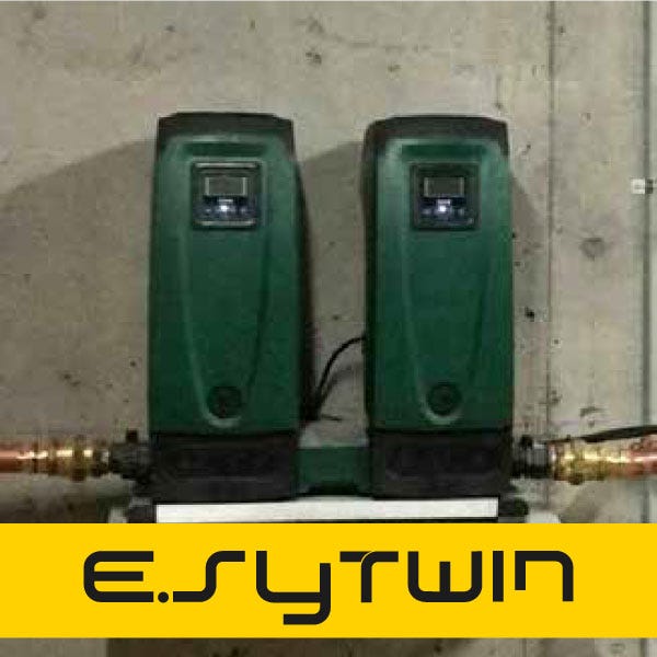 BASE DE INTERCONEXION NPT DUPLEX PARA E.SYBOX Marca DAB. Modelo: E.SYTWIN