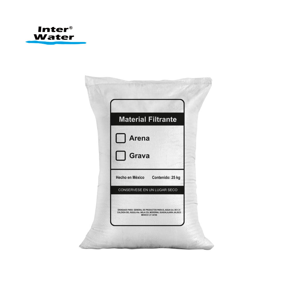 Arena Superfiltrante 10-20 – 25kg Modelo: 10025010225