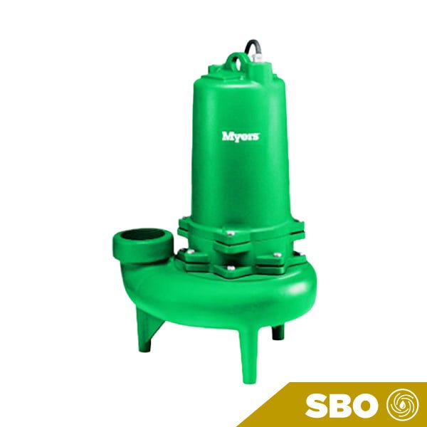 BOMBA NON-CLOG FO.FO. MYERS 2 HP 1F 230V 3450 RPM MANUAL 3" DESC Marca MYERS. Modelo: 3MW20M2-21