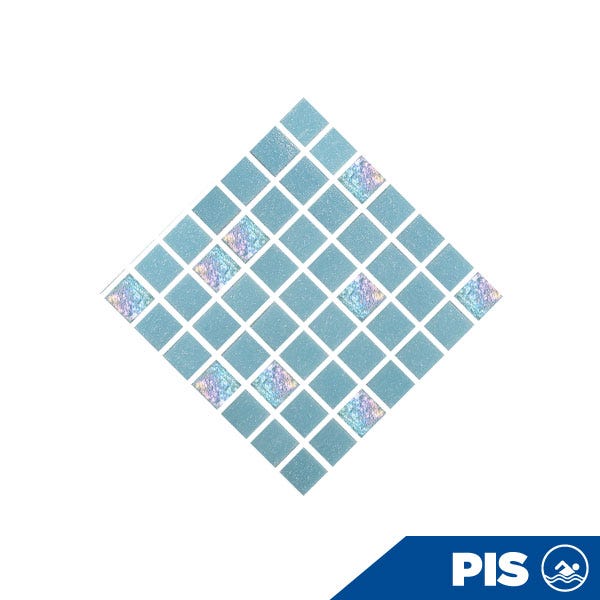 MOSAICO DIAMOND COLOR PACIFICO LIGHT IRIS 2x2 M2 Marca DIAMOND. Modelo: 750142