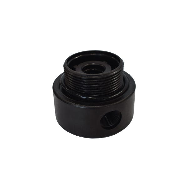 CABEZAL 3/4" NPT ENTRADA/SALIDA, 2.5" ROSCA Marca AQUEX. Modelo: JD104