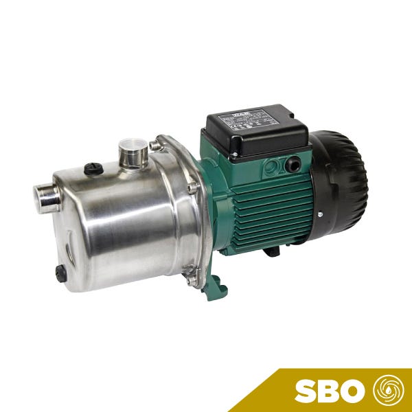BOMBA JET INOX DAB 0.8HP 1F/60HZ/220-230V SUC X DESC 1 " X " NPT Marca DAB. Modelo: JETINOX82M-2