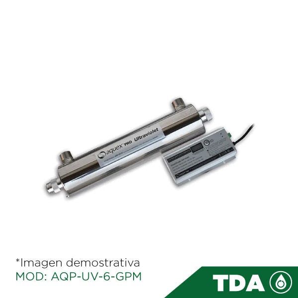 UV AQUEX PRO AQP-UV-6 GPM Marca AQUEX. Modelo: 654356