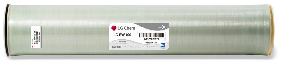 MEMBRANA LG BW 400 ES 8"X40", BAJA PRESION Marca LG. Modelo: 602062