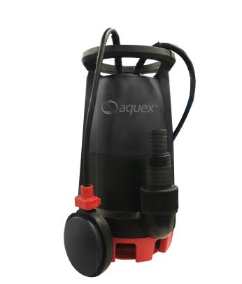 BOMBA 3 EN 1 SUMERGIBLE 1 HP 120V AUTOMÁTICA Marca AQUEX. Modelo: MC750E