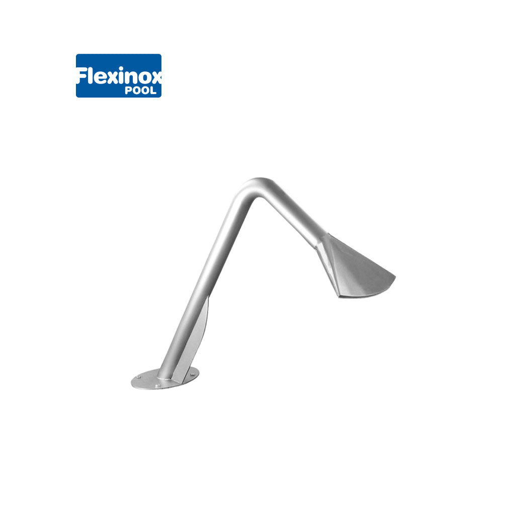 Cañon Fidji mate boquilla plana - no incluye ancla (Ac. In. 316), para alberca, marca Flexinox. Modelo: Fidji Plano
