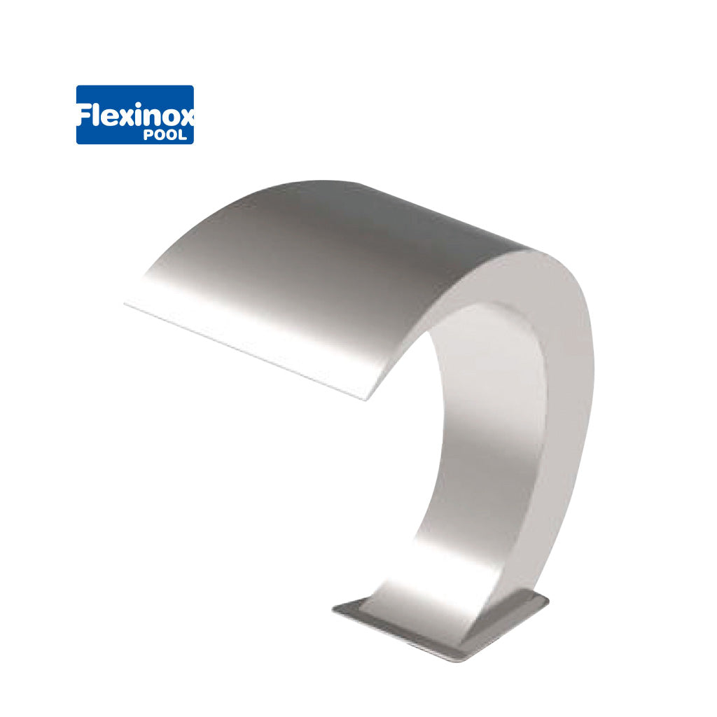 Ancla para cascada Fidji (Ac. Inox. 316), para alberca, marca Flexinox. Modelo: Ancla Fidji