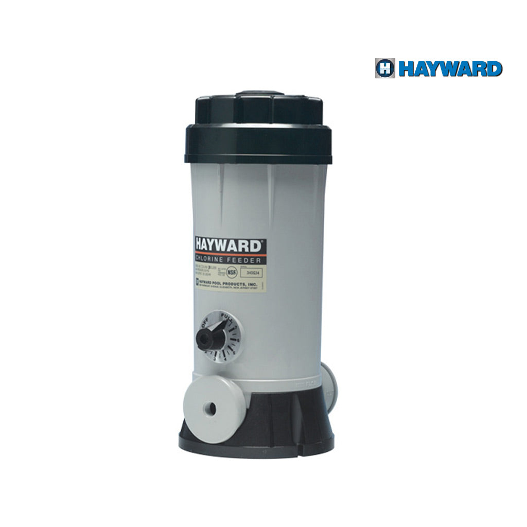 Clorador autom. fuera linea (Cap. 4 Kgs/190,000lts), para alberca, marca Hayward. Modelo: CL220