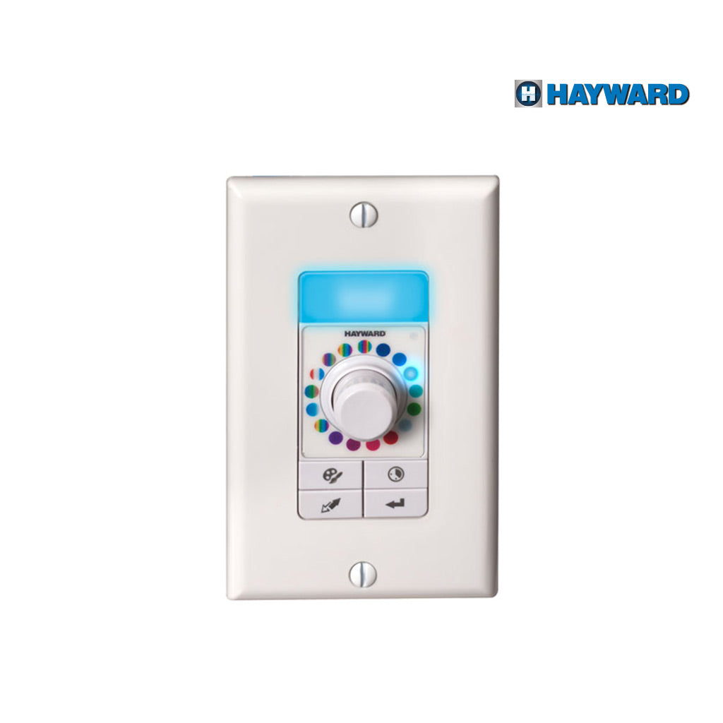 Controlador de de pared luz para ColorLogic (opcional), para alberca, marca Hayward. Modelo: LKCUS1100