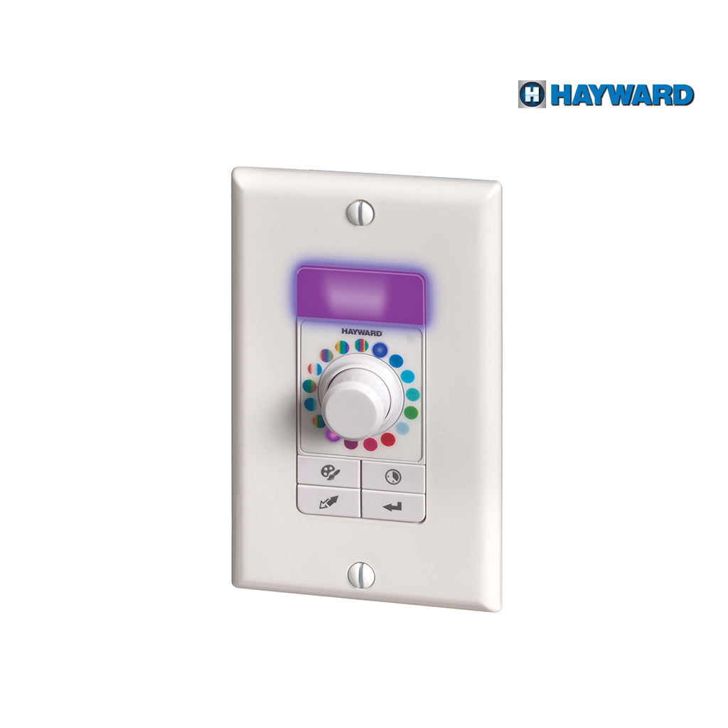 Controlador de de pared luz para ColorLogic (opcional), para alberca, marca Hayward. Modelo: LKCUS1100