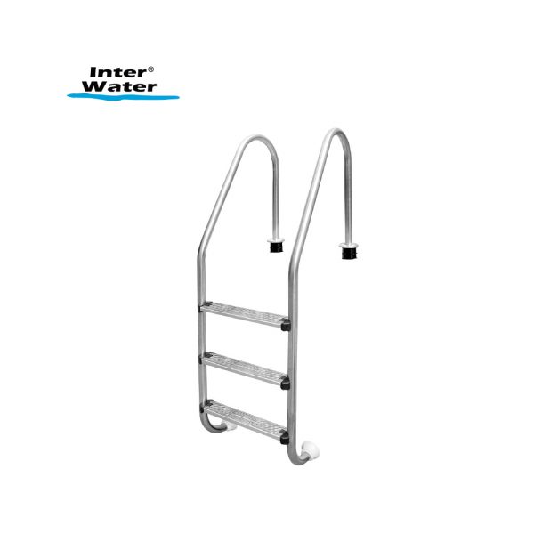 Escalera Estándar, 5 peldaños (anatómicos), Inox. 304. Modelo: EE5P