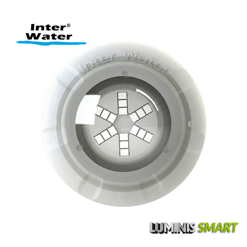 Reflector Luminis 3/4", Blanco Calido, 9W, cable 10 mts, DC. Modelo: LXP9WW-10