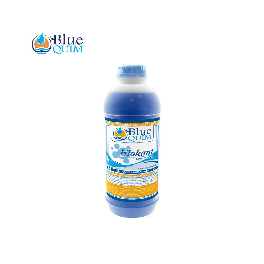 Floculante "Flokant", 50 lt, para alberca, marca Blue Quim. Modelo: Flokant-50