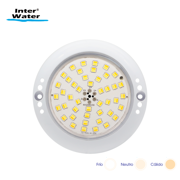 Reflector Mini Nova Led RGB C/Control, 12W, cable 2 mts, AC. Modelo: MNL-12-CC8