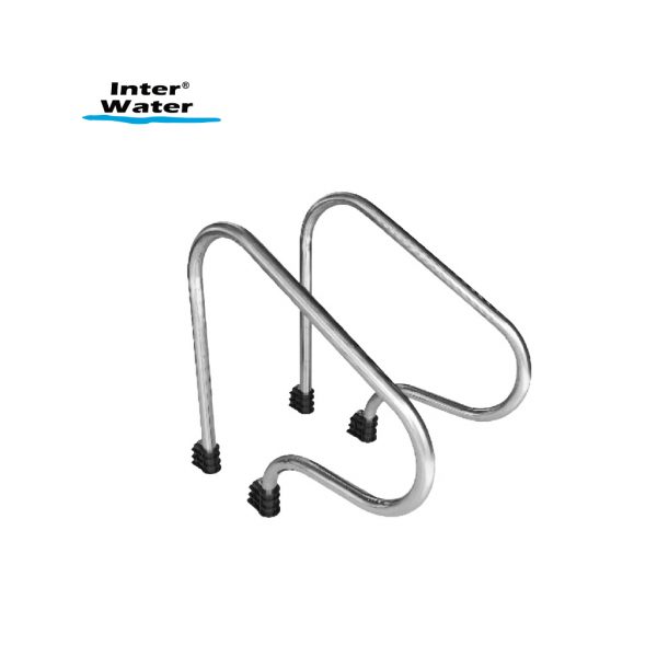 Pasamanos Figura 4, Inox. 304 (2pzas). Modelo: IWPF4