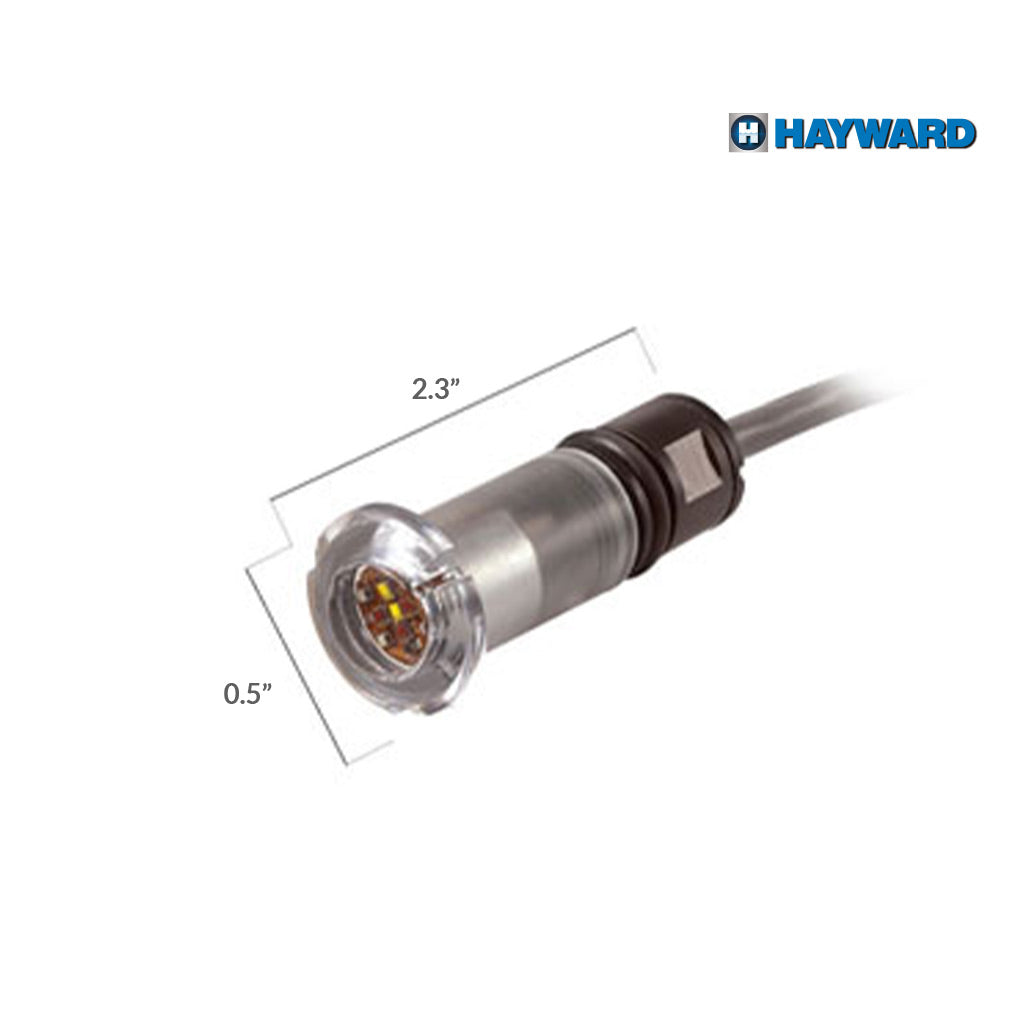 Reflector 1/2", ColorLogic 40 RGB,1.3W, 12V, cable 50', para alberca, marca Hayward. Modelo: LNCUS11050
