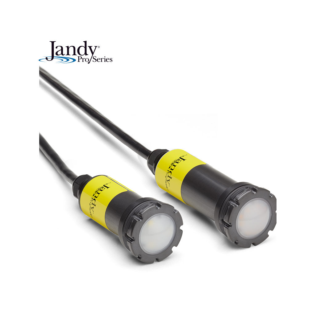 Reflector 1 1/2" Hydro Cool Pro, Blanco Calido, cable 150', 24W, para alberca, marca Jandy. Modelo: JLWW24W150