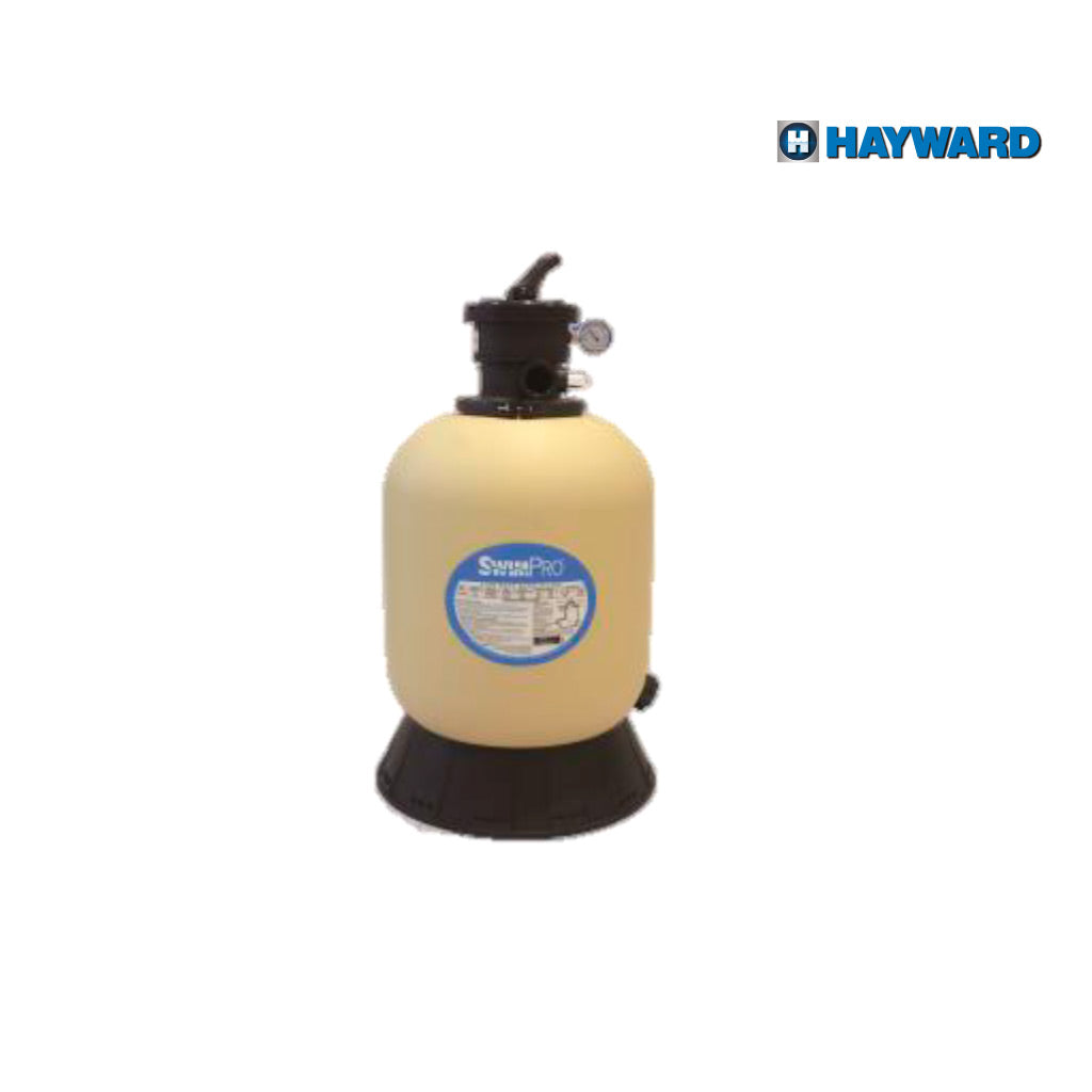 Filtro SwimPro 19", valvula 7 pasos, para alberca, marca Hayward. Modelo: S190TEXP