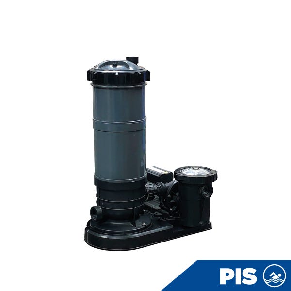 FILTRO PAQUETE QUALIS DE CARTUCHO 75 GPM CON BOMBA AERIS 1 HP Marca SIBRAPE. Modelo: 110793