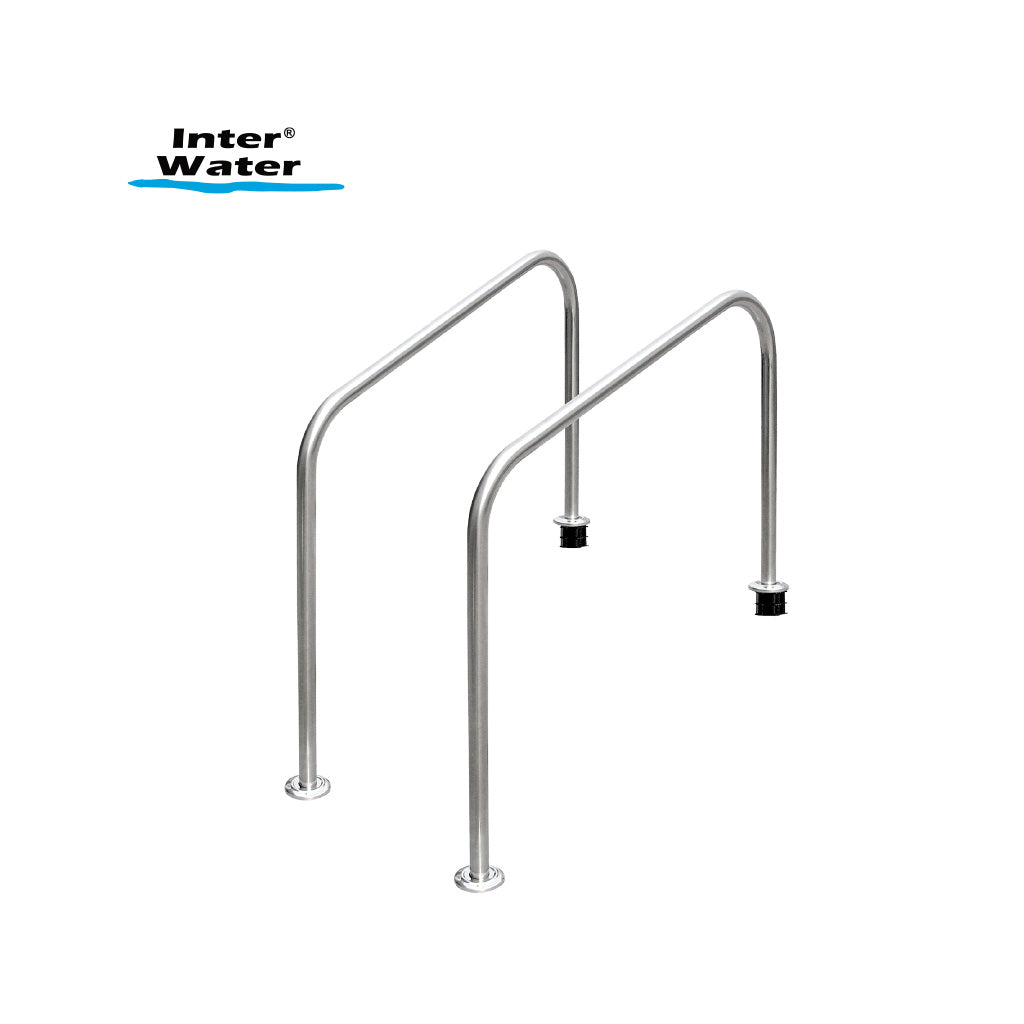 Pasamanos 2 curvas de 48", Inox. 304 (1pza). Modelo: IWPC48