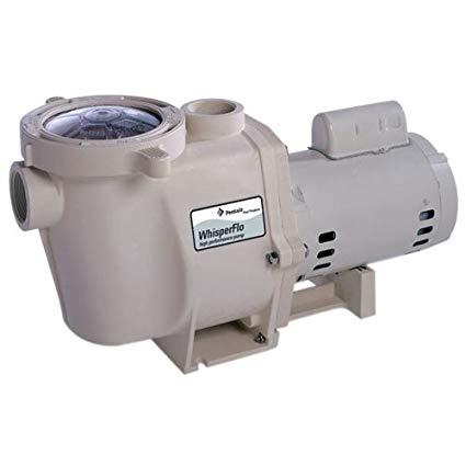 MOTOBOMBA WHISPERFLO 1 HP Marca PENTAIR. Modelo: 111235