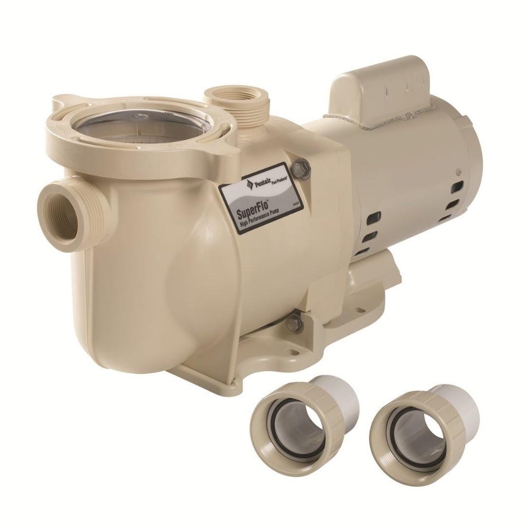 BOMBA SUPERFLO 1 HP, 115/230V, CON TUERCAS UNION Marca PENTAIR. Modelo: 111283