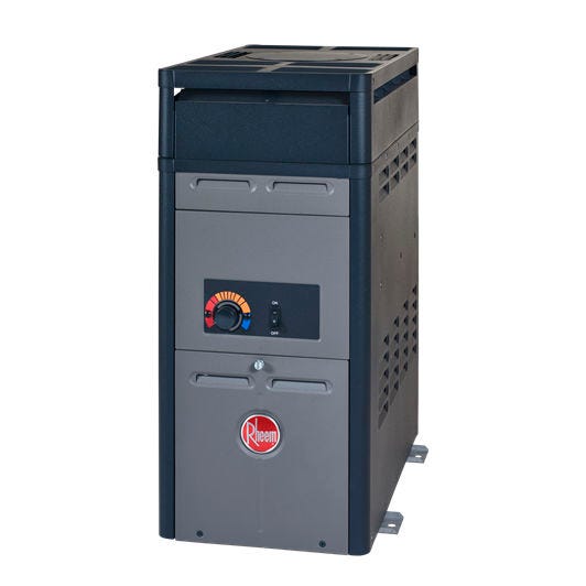 CALENTADOR ANALOGO, P-R106A-AN-C NAT INCLUYE TAPA P/ INST. EXT Marca RAYPAK. Modelo: 114001