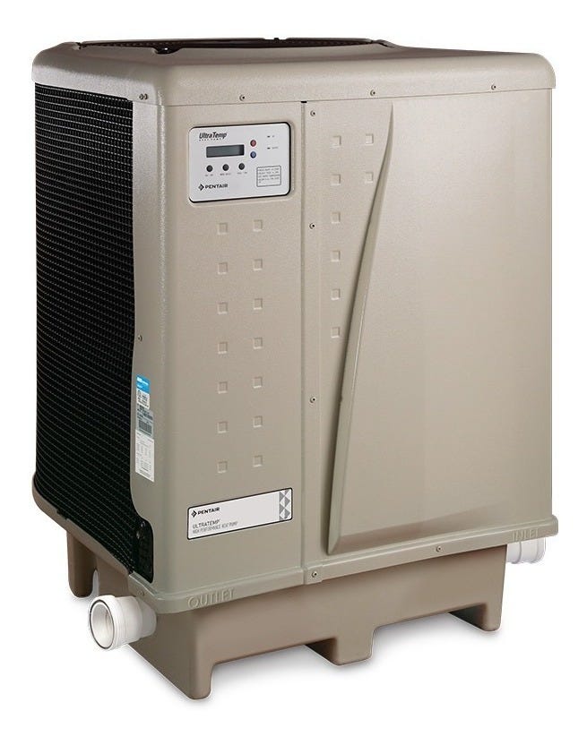 BOMBA DE CALOR ULTRA TEMP 108,000 BTU Marca PENTAIR. Modelo: 114181