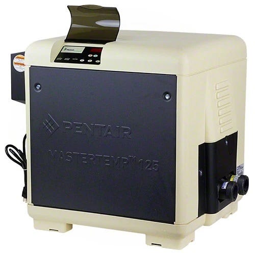 CALENTADOR MASTERTEMP 125M BTU LP Marca PENTAIR. Modelo: 114743