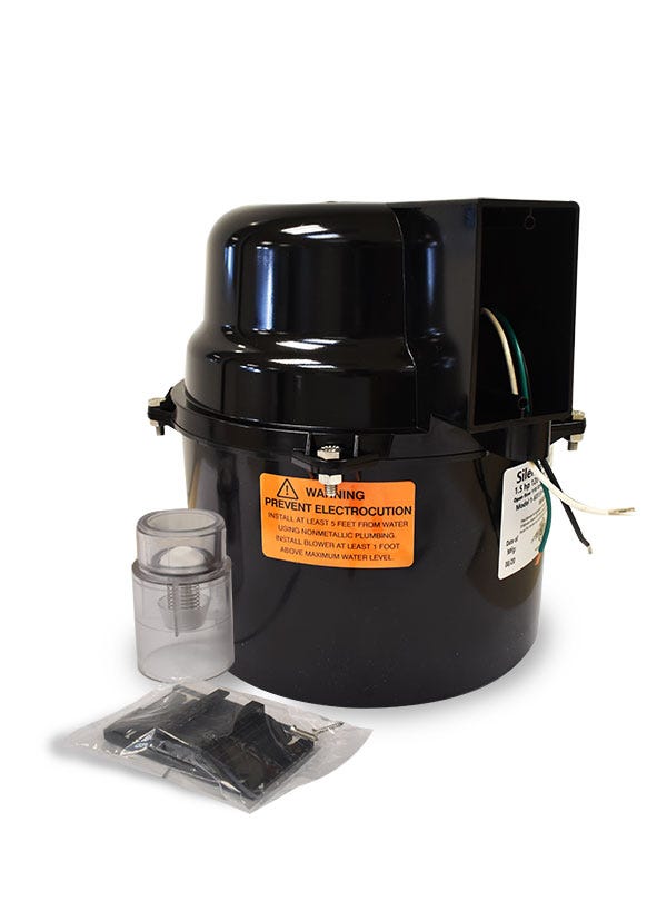 SOPLADOR SILENCER 1 1/2 HP 120V Marca AIR SUPPLY. Modelo: 118531