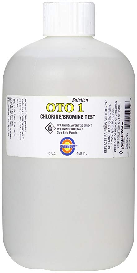 REACTIVO OTO DE 1/2 LT Marca PENTAIR. Modelo: 203531