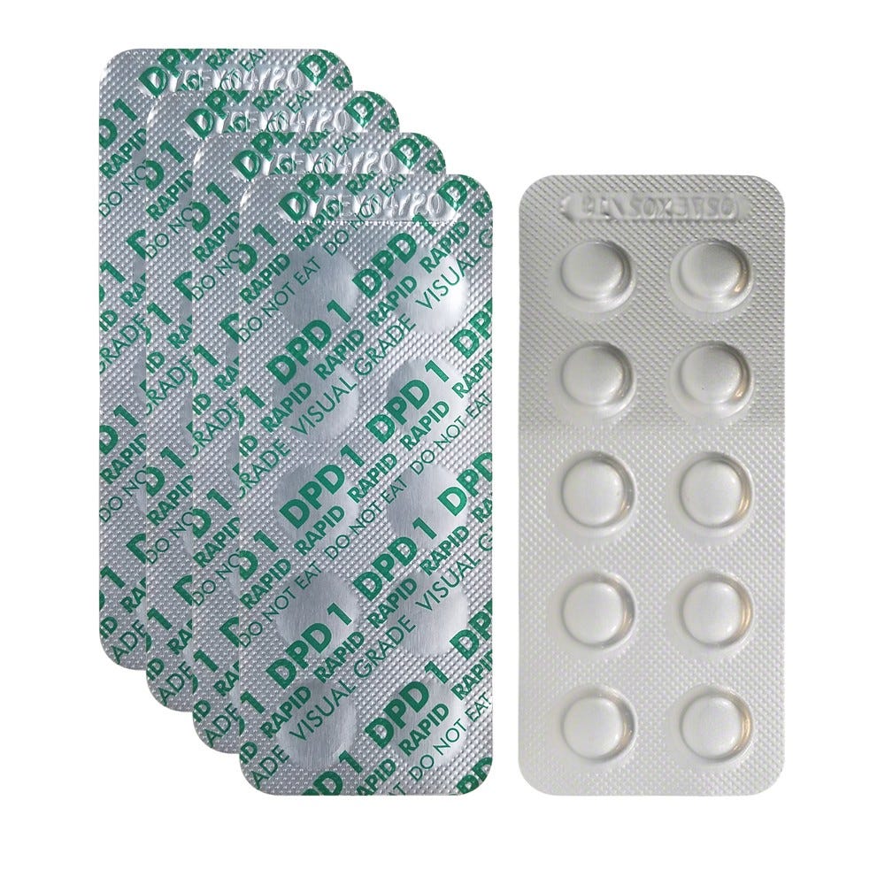 PASTILLA DPD # 1 PAQUETE DE 1000 Marca PENTAIR. Modelo: 945208