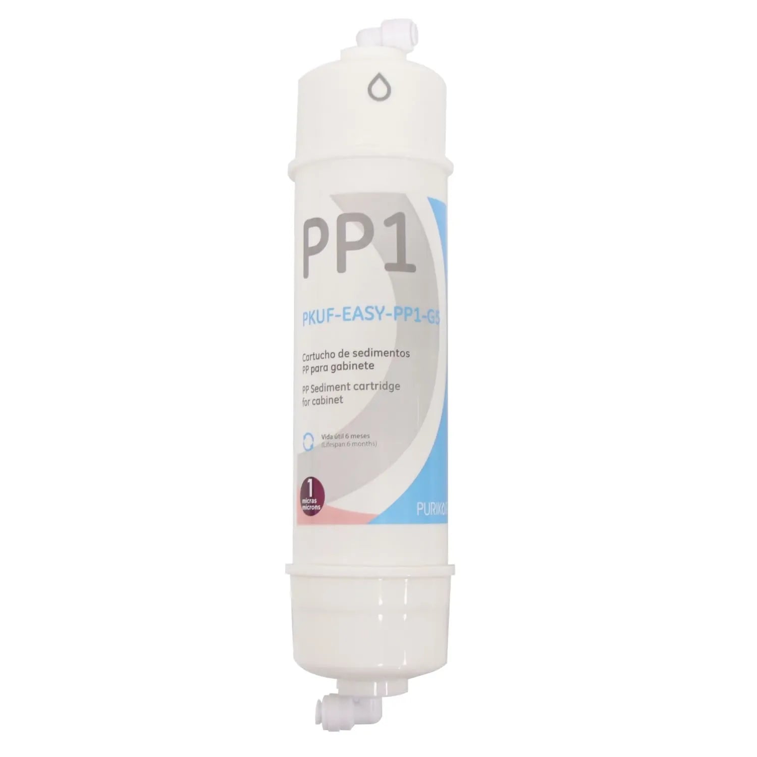 Filtro cartucho de polipropileno termofusionado Modelo: PKUF-EASY-PP1-G5
