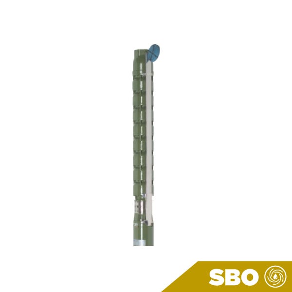 BOMBA PP6" FO.FO 15HP 60 GPM 10 ETAPAS 3" DESC PARA MOTOR 6" Marca SAER. Modelo: 6S151K-10