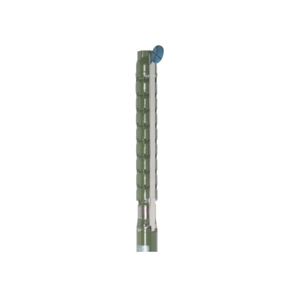 BOMBA PP6" FO.FO 15HP 60 GPM 10 ETAPAS 3" DESC PARA MOTOR 6" Marca SAER. Modelo: 6S151K-10