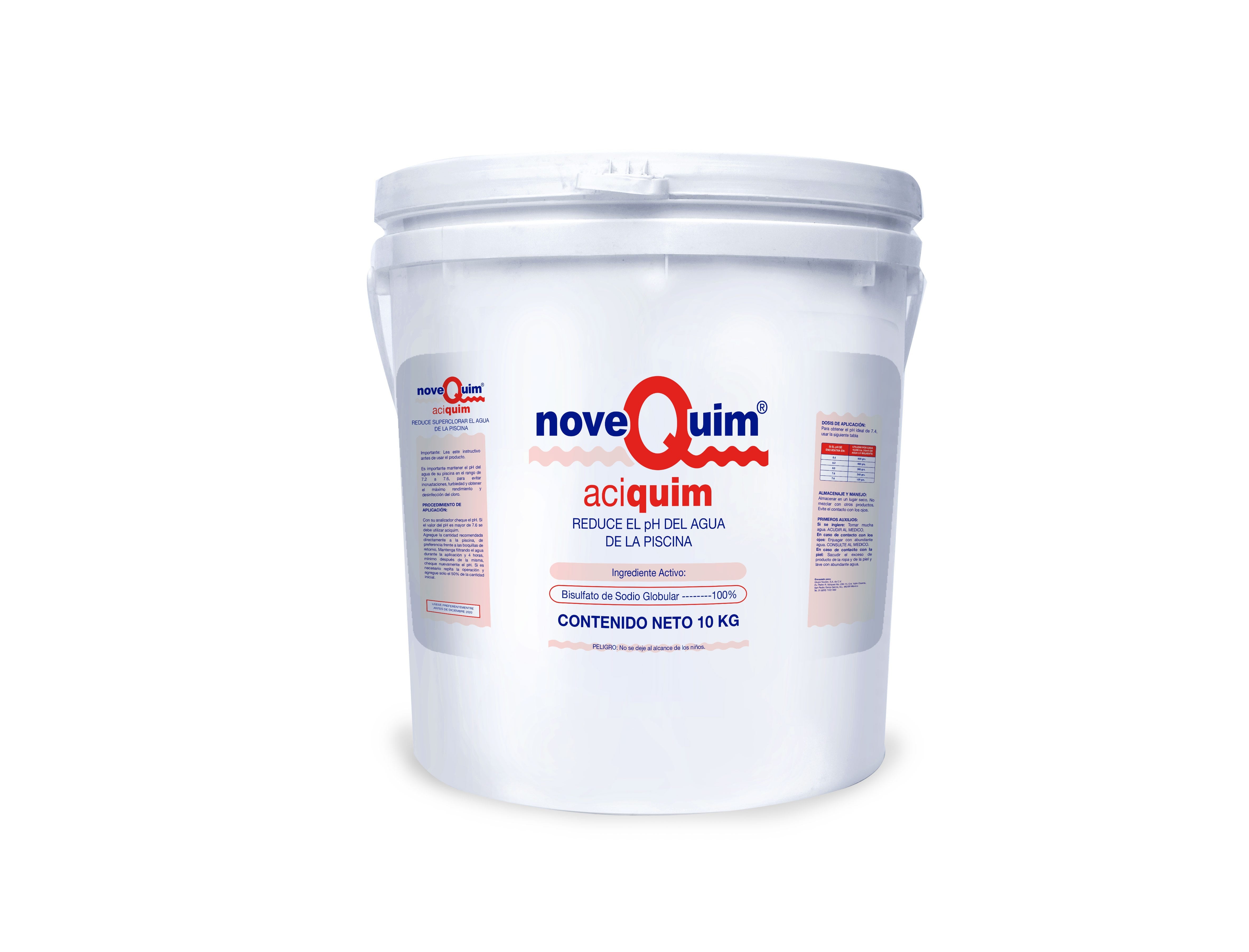 ACIQUIM 10 KG. Marca NOVEQUIM. Modelo: 408013