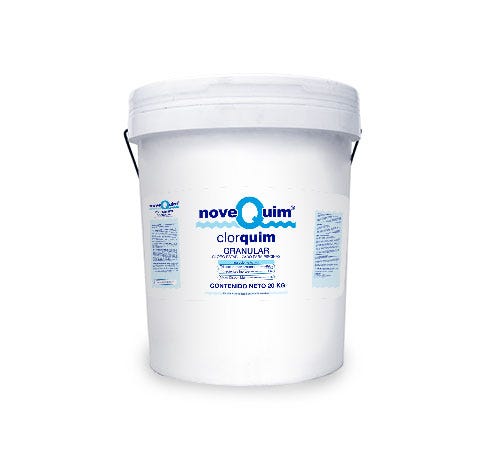 CLORQUIM 20 KG. GRANULAR Marca NOVEQUIM. Modelo: 407004