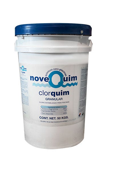 TRICLORO NOVEQUIM GRANULAR ENV. 50 KG Marca NOVEQUIM. Modelo: 401070