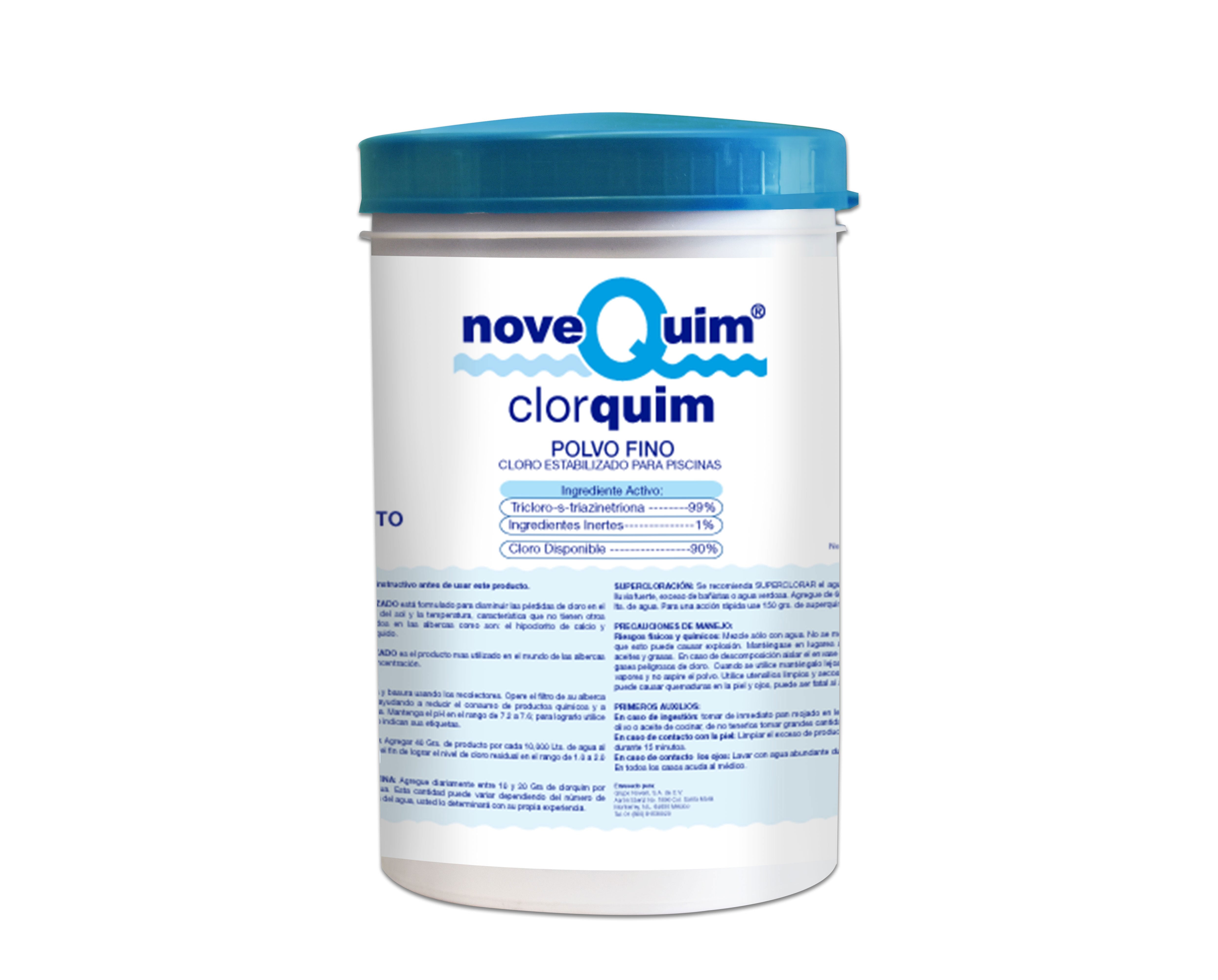CLORQUIM 1 KG. POLVO Marca NOVEQUIM. Modelo: 407011