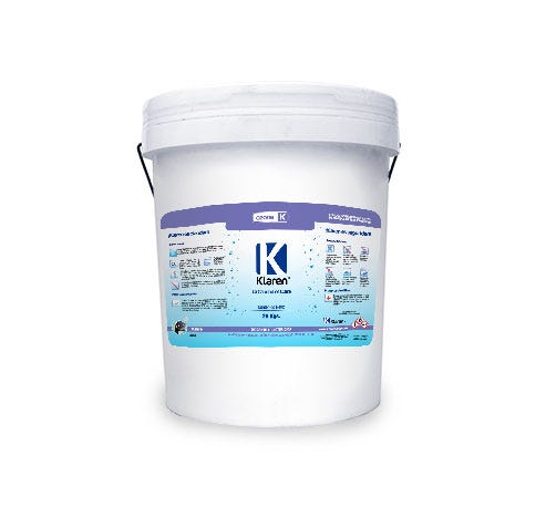 OZONE KLAREN, ENVASE DE 20 KG Marca KLAREN. Modelo: 404019