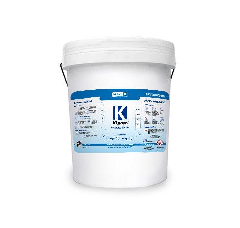 TRICLORO POLVO KLAREN ENV 25 KILOS Marca KLAREN. Modelo: 402034